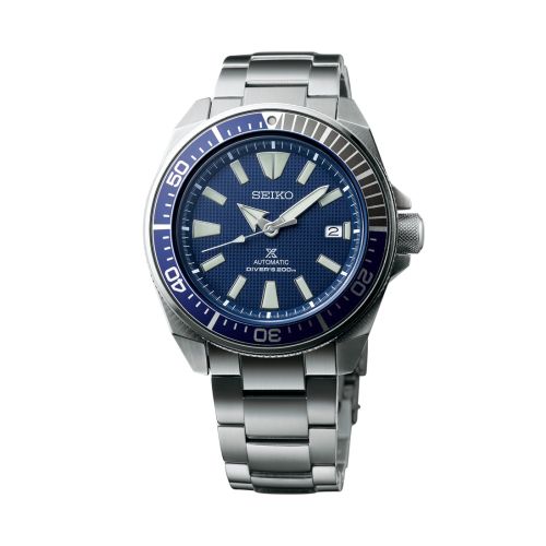 Seiko Prospex Diver Samurai Stainless Steel / Blue / Bracelet